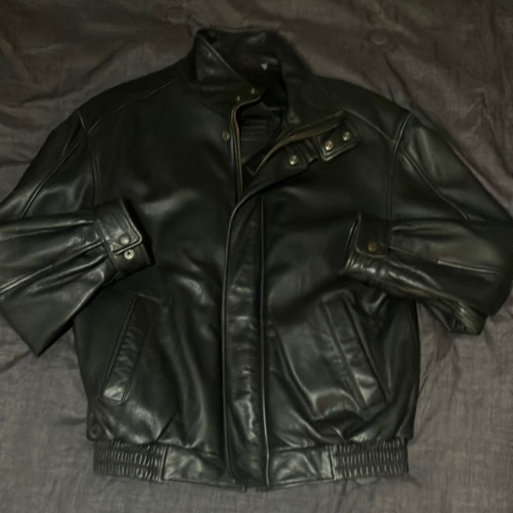 Leather Coat